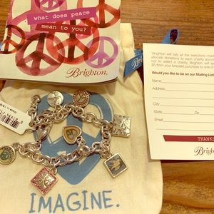 Brighton ca edition peace bracelet